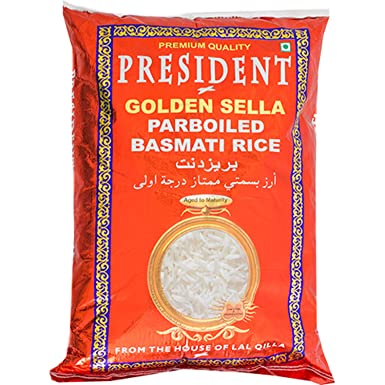President rice Parboiled Basmati
